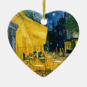 Café-Terrasse Vincent van Goghs , Place du Forum Keramikornament