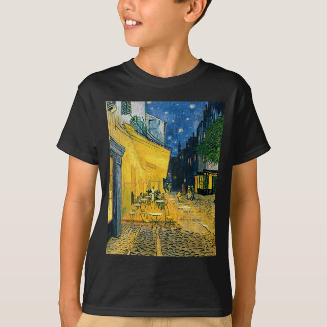 Café-Terrasse Vincent van Goghs |, Place du Forum T-Shirt (Vorderseite)