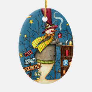 Café, Thé et Bonne Compagnie Ornement de Noël