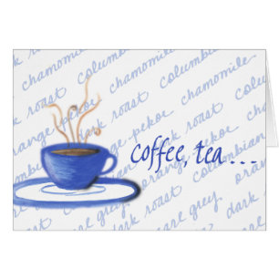 Café, thé ou moi ?