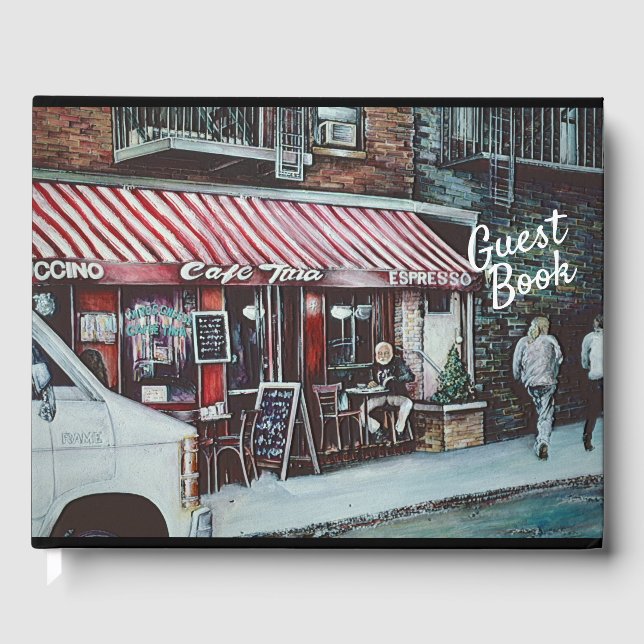 Cafe Tina's Twilight Gästebuch (Vorderseite)