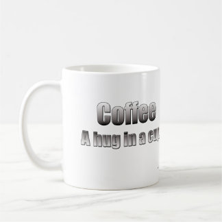 Café - une étreinte dans une tasse