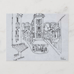 Cafe Van Gogh, Place Voltaire, Arles, Frankreich Postkarte