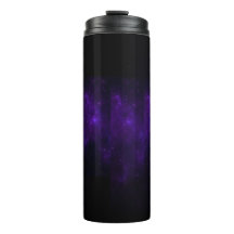 Café violet et noir, Bouteille isolée à l'eau  