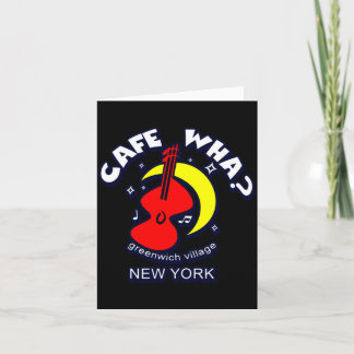 Cafe Wha The New York City Folk Music Scene  Karte