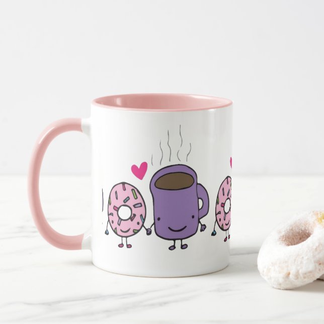 Café y Rosquillas Tasse (Mit Donut)