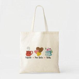 Cafecito, PanDulce, Büchertasche Tragetasche
