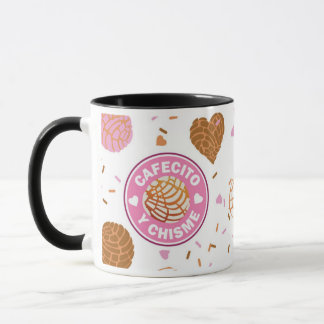 Cafecito y Chisme, Cadeau d'ami, Mug de café amusa