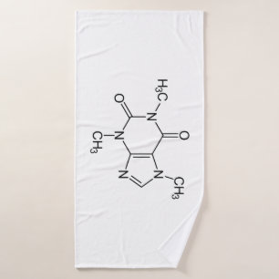 Caféine Molécule Chimie Café Atomes