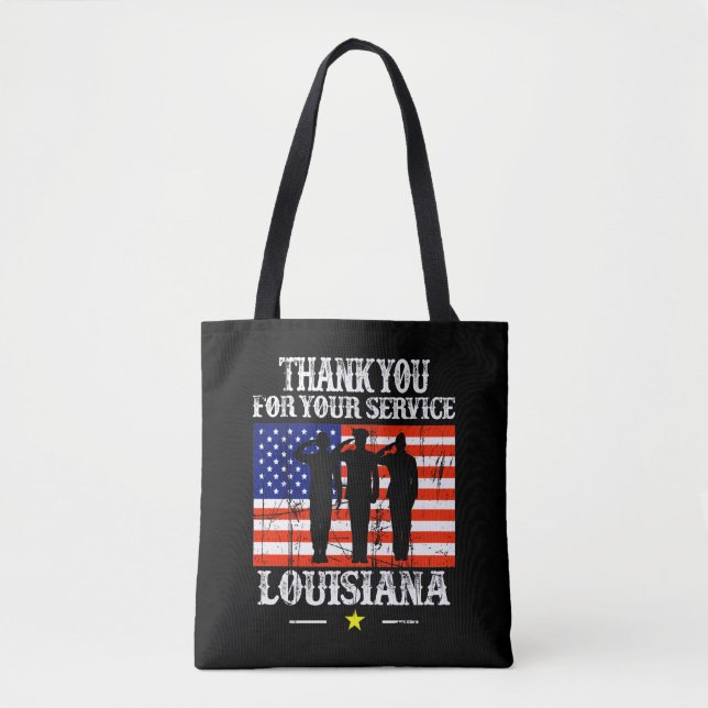 CafePress Louisiana Plan Sac fourre-tout Canvas Fo (Devant)