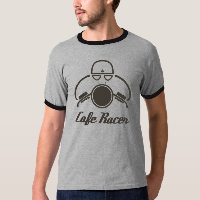 Caféracer-T - Shirt (Vorderseite)
