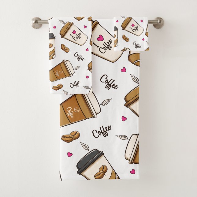Cafés, Fèves de café, Amateur de café, Coeurs (En situation)