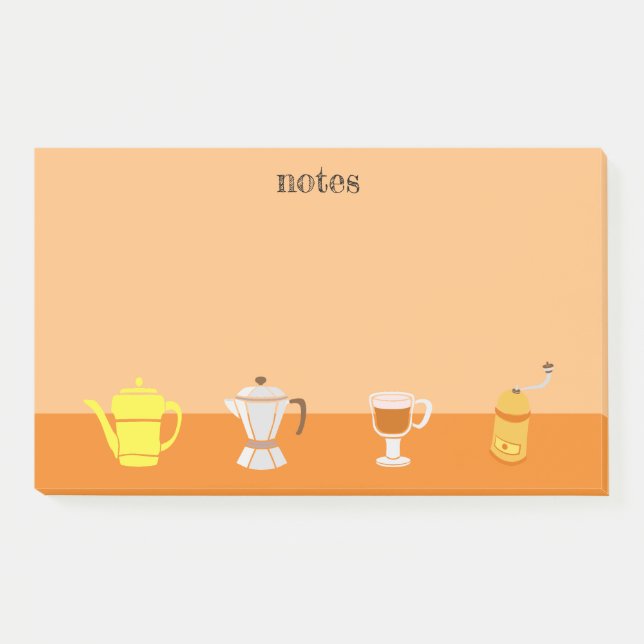 Cafeteria Art 2 Post-it Klebezettel (Vorderseite)