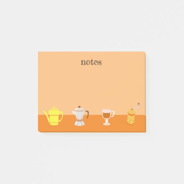 Cafeteria Art 2 Post-it Klebezettel (Vorderseite)