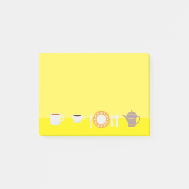 Cafeteria Art 3 Post-it Klebezettel (Vorderseite)