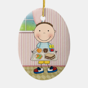 Cafeteria Keramik Ornament