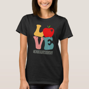 Cafeteria-Mitarbeiter der Schulen lieben Apple Gro T-Shirt
