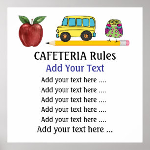 Cafeteria Poster - SRF