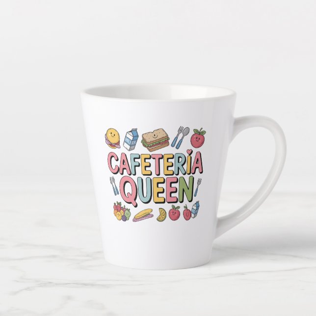 Cafeteria Queen Milchtasse (Rechts)