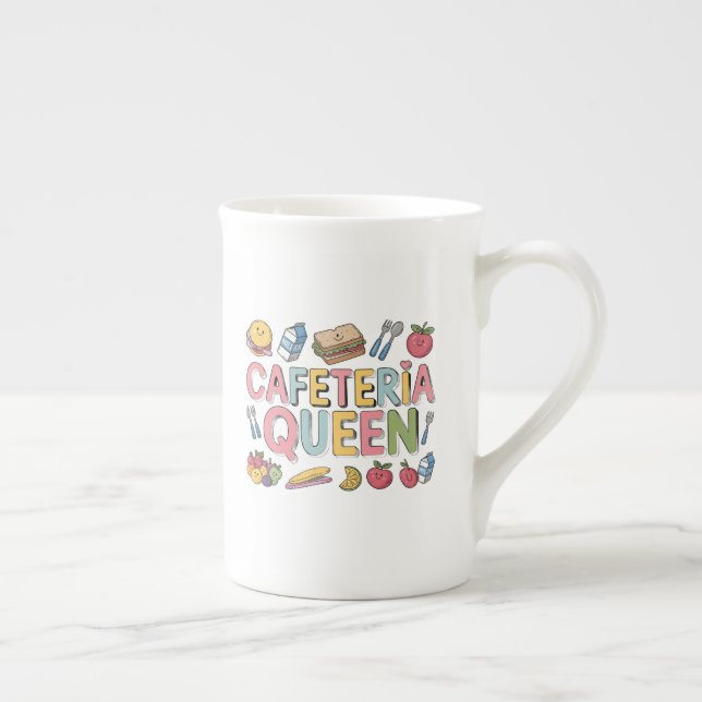 Cafeteria Queen Prozellantasse (Rechts)