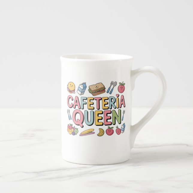 Cafeteria Queen Prozellantasse (Rechts)