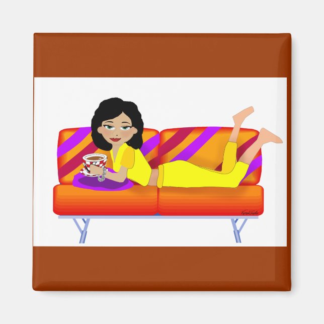 Caffe Diva Magnet (Vorne)