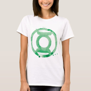 Caffee-Laternen-Symbol - Grün T-Shirt