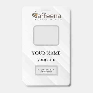 Caffeena-Abzeichen Ausweis