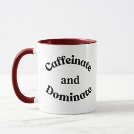 Caffeinat und Dominat Tasse