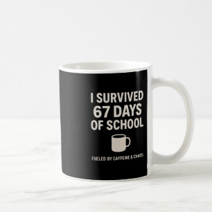 Caffeine And Chaos Lustiger Lehrer Schüler 6-7 Mem Kaffeetasse