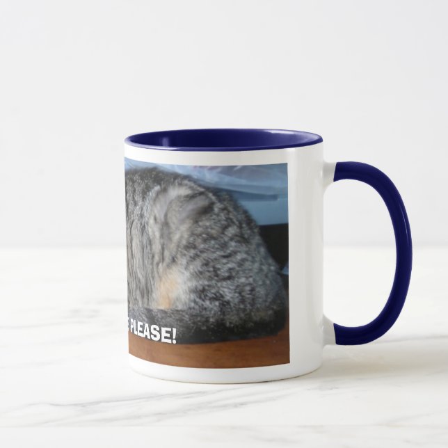 CAFFEINE BITTE! TASSE (Rechts)