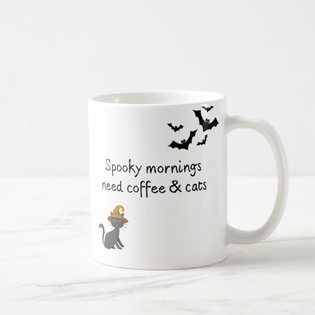 Caffeine, Cats & a Dash of Magic Kaffeetasse (Rechts)