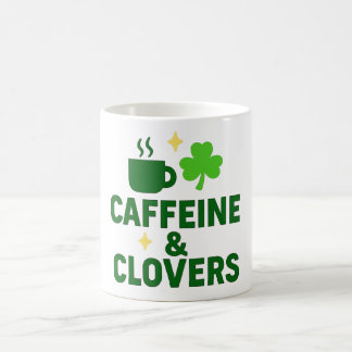 Caffeine & Clovers – Irish Coffee Lover Kaffeetasse