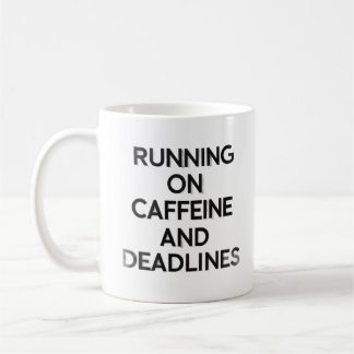 Caffeine & Deadlines Hustle Mug