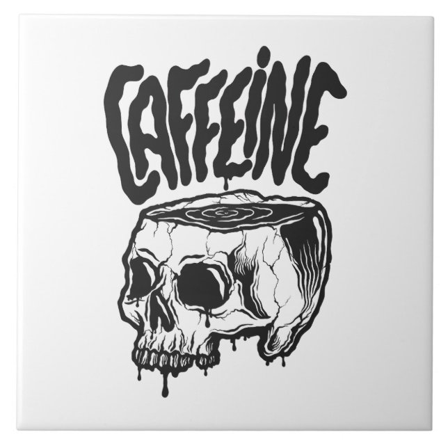 Caffeine Fliese (Vorderseite)
