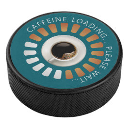 Caffeine loading eishockey puck