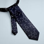 Caffeine Molecule Coffee Lovers Blue Krawatte<br><div class="desc">Pattern-Design-Caffein. Looking for a different color? Kein Problem! Simply click the Customize button and select the background color of your choice.</div>