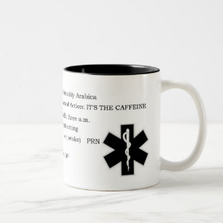 CaffeineRX Zweifarbige Tasse