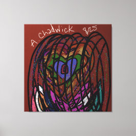 Caged Heart  Leinwanddruck