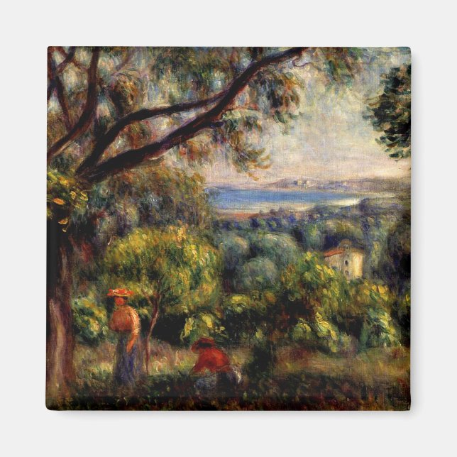 Cagnes Landschaft Magnet (Vorne)