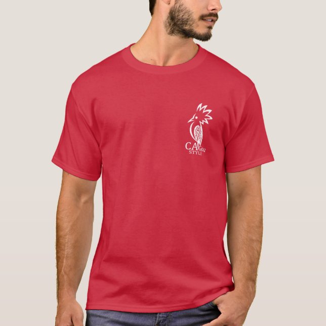 Cagou-Style-T-Shirt T-Shirt (Vorderseite)