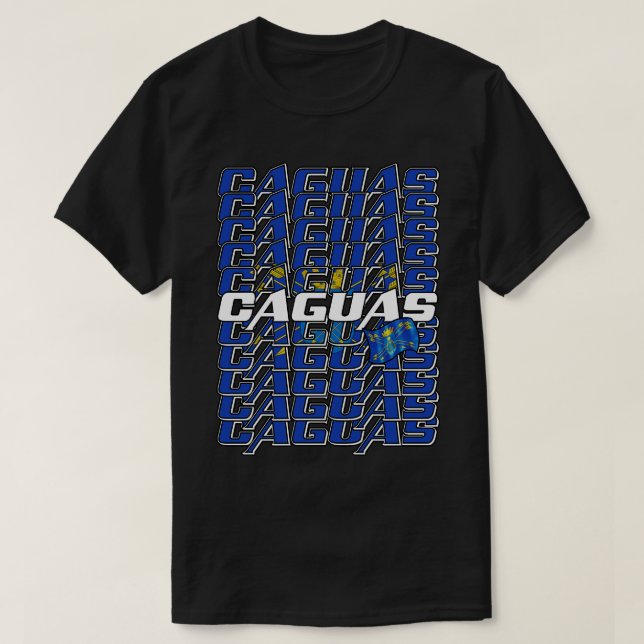 Caguas Cascade-Text 2 T-Shirt (Design vorne)