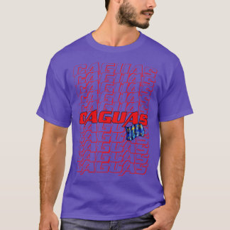 Caguas Cascade-Text 3 T-Shirt