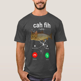 Cah Fih Anruf Erinnerung Nachricht Ablehnen Akzept T-Shirt