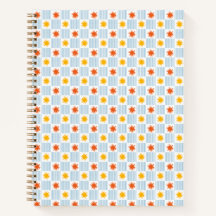 Cahier à carreaux Sunburst Bold - S