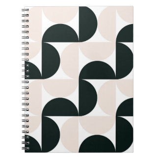 Cahier à motif géométrique