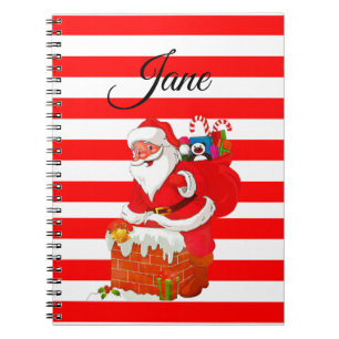 Cahier à reliure spirale de Noël