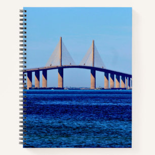Cahier à reliure spirale Pont Sunshine Skyway