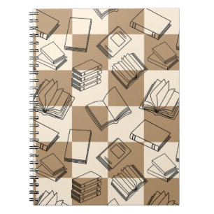 Cahier à reliure spirale pour amoureux des livres