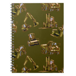 Cahier à reliure spirale pour équipement lourd pou